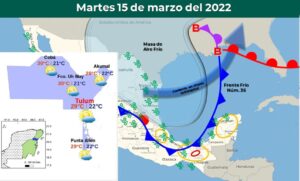 Frente Frio Quintana Roo