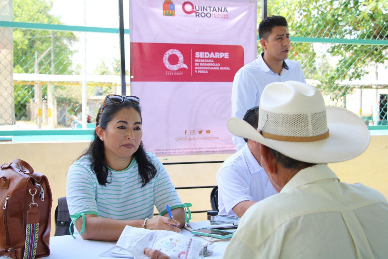 Realizan Caravana de Bienestar en el sur del estado de Quintana Roo