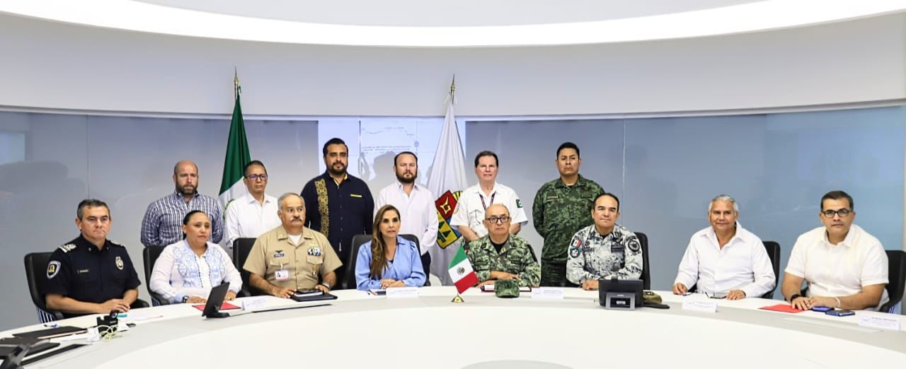 Se reúne el consejo de seguridad de Quintana Roo