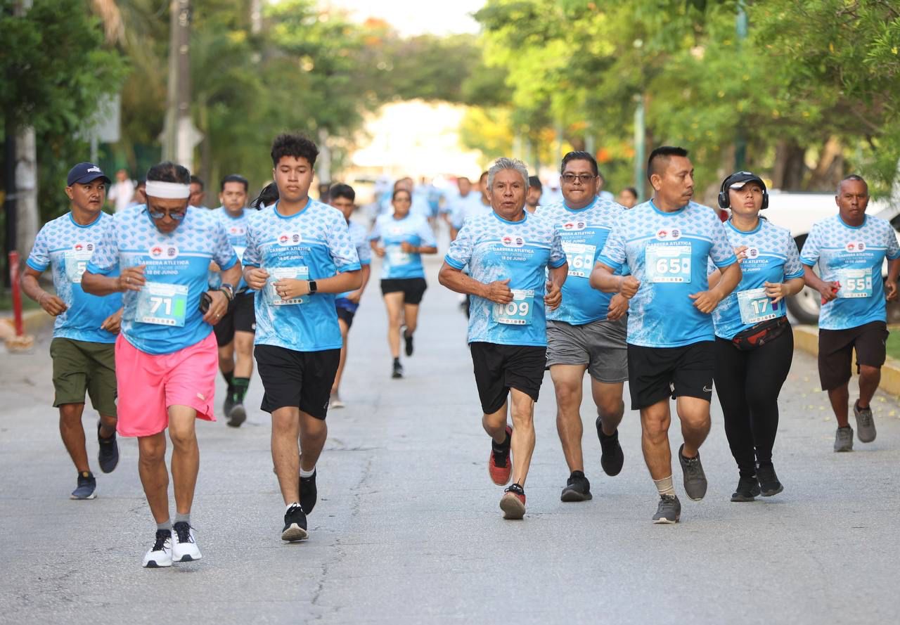 Realizan Carrera del Día del Padre en Cancún