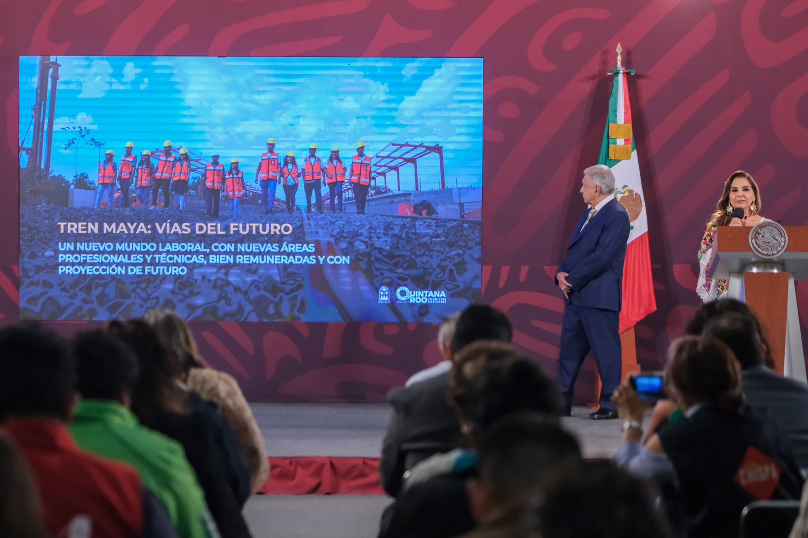 Tren Maya oportunidad para jóvenes profesionales y calficadas: Mara Lezama