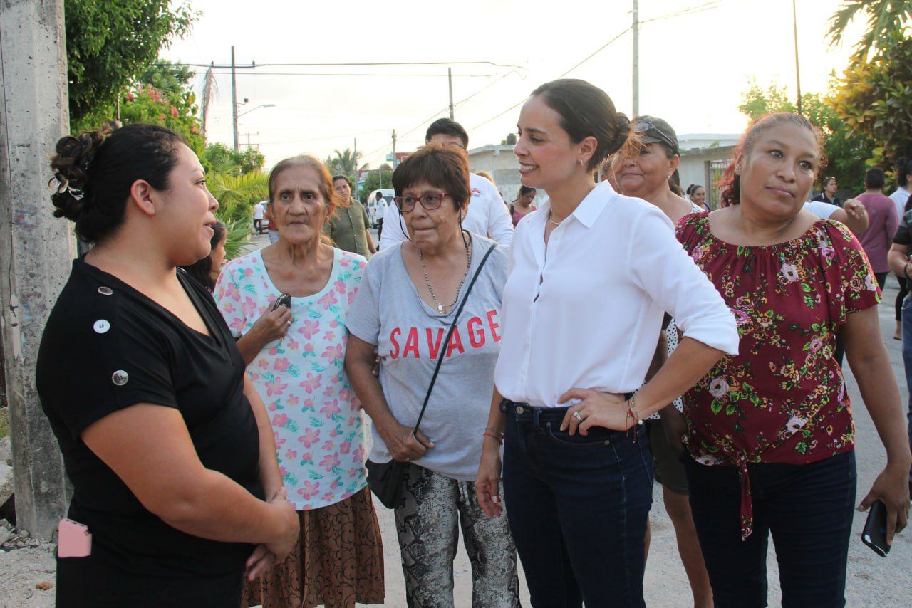 Ana Paty Peralta afirma su compromiso  por el bienestar de Cancún
