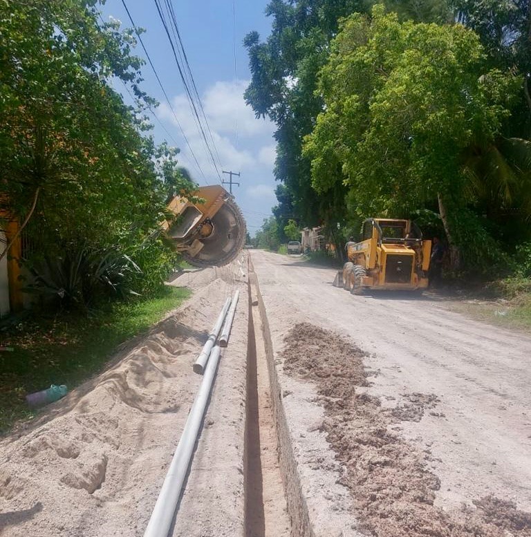 CAPA inicia obra para mejorar el servicio de agua potable en Bacalar