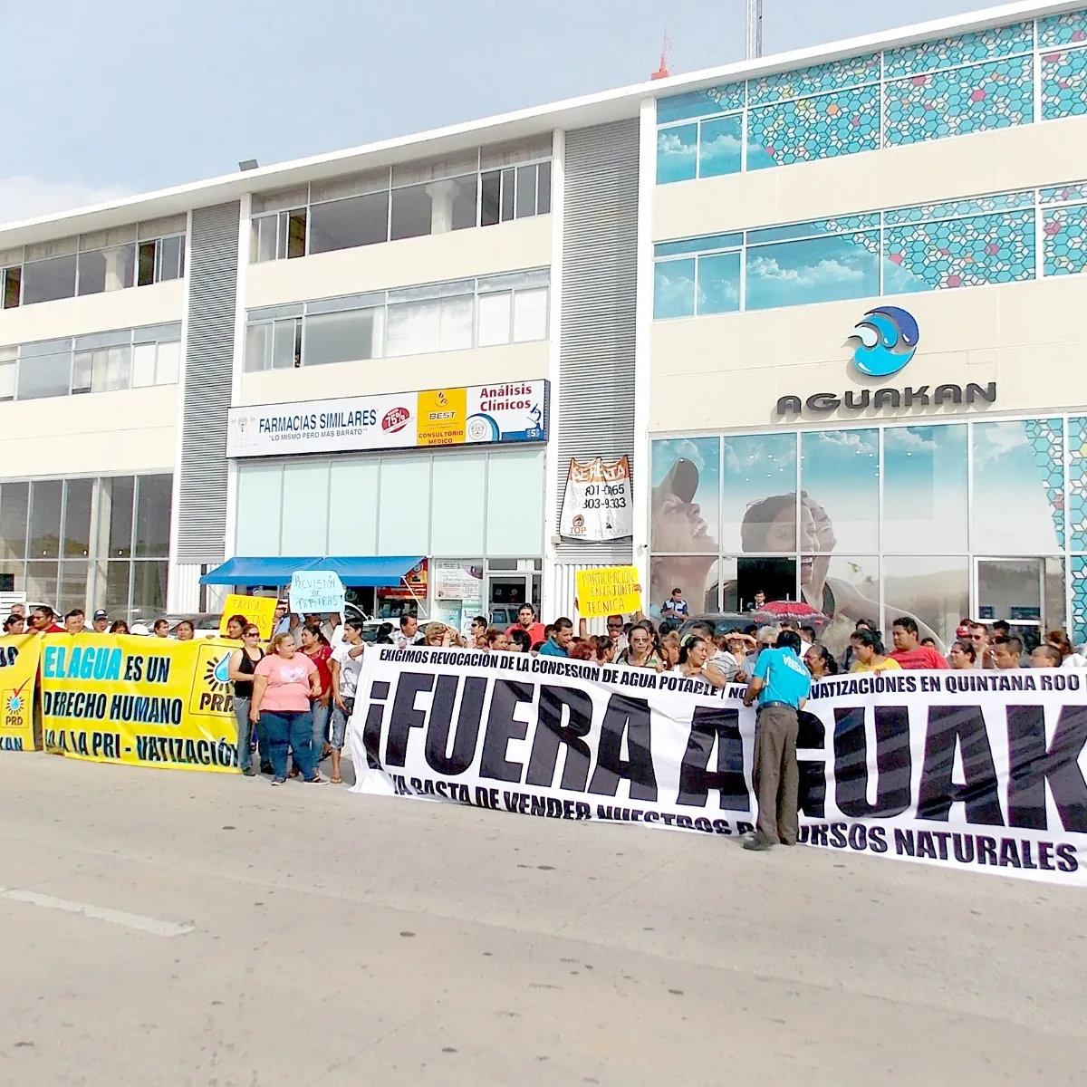 Aguakan enfrenta problemas de suministro por falta de energía eléctrica en Cancún”