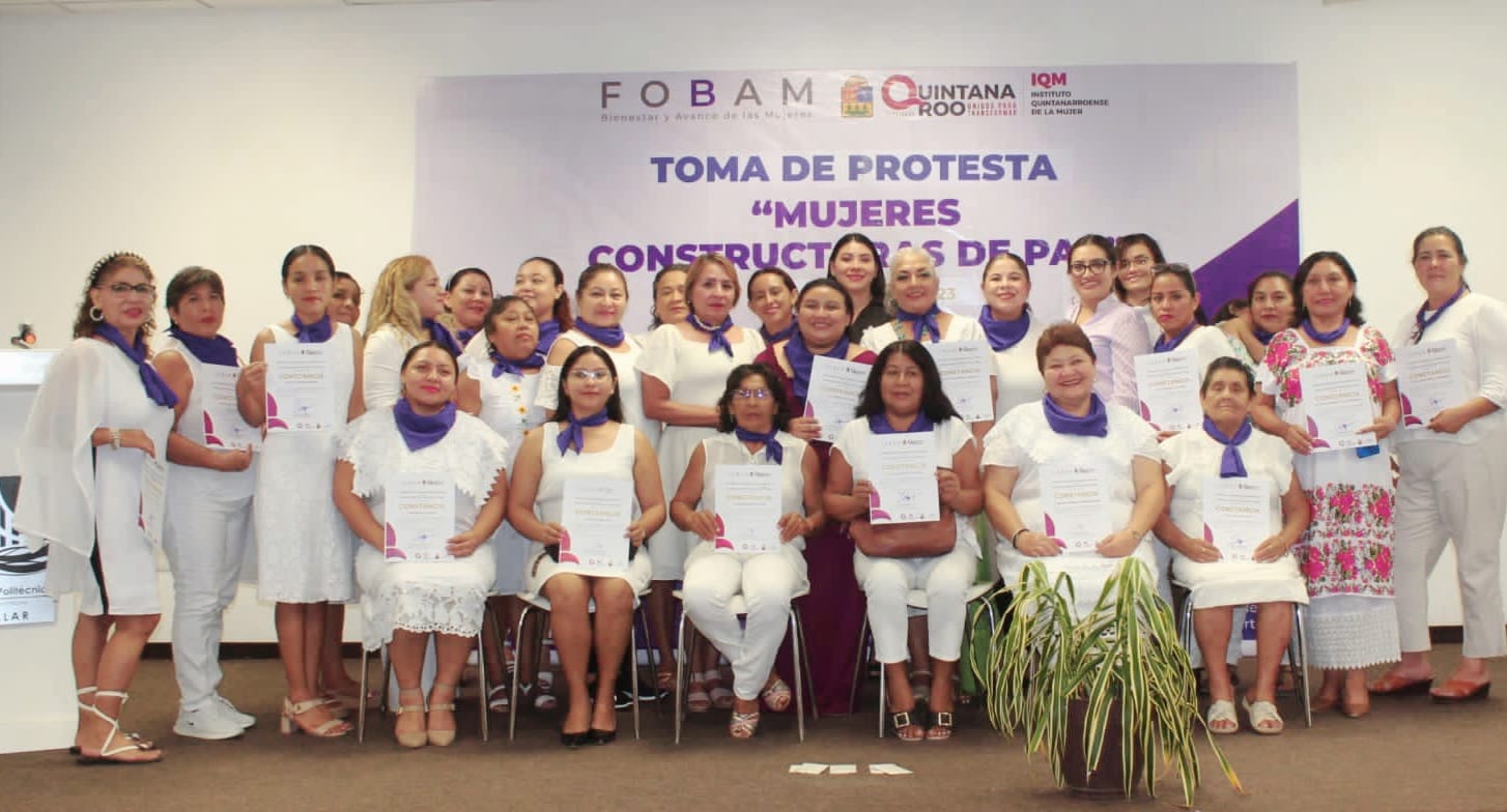 Nace la “Red de Mujeres Constructoras de Paz” en Bacalar