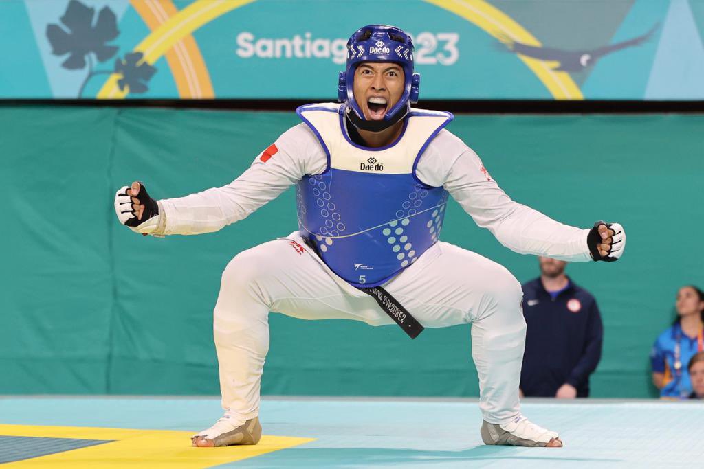 Carlos Sansores es campeón en  los Juegos Panamericanos Santiago 2023