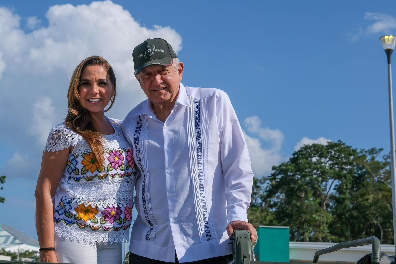 López Obrador supervisa avances del Tren Maya en Quintana Roo