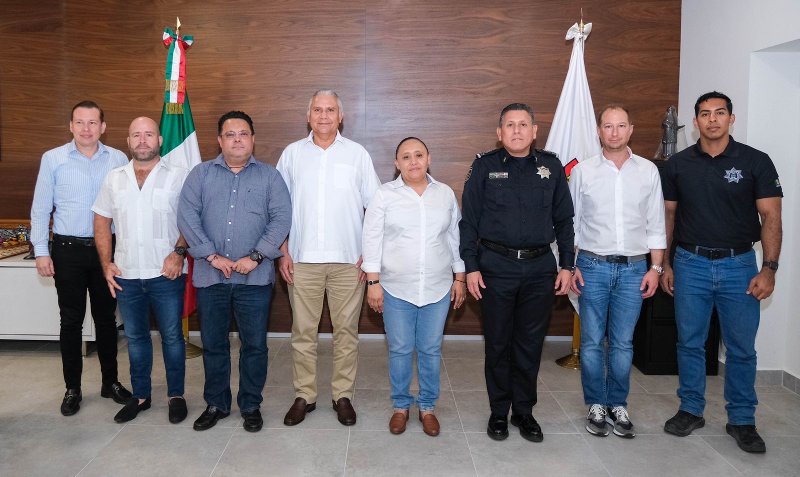 Autoridades y empresarios de Tulum unidos por la paz y seguridad