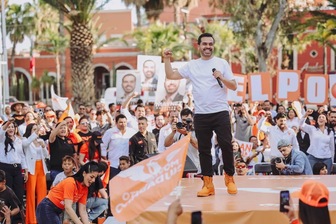 “Estudiantes lideran campaña presidencial”: Jorge Álvarez Máynez