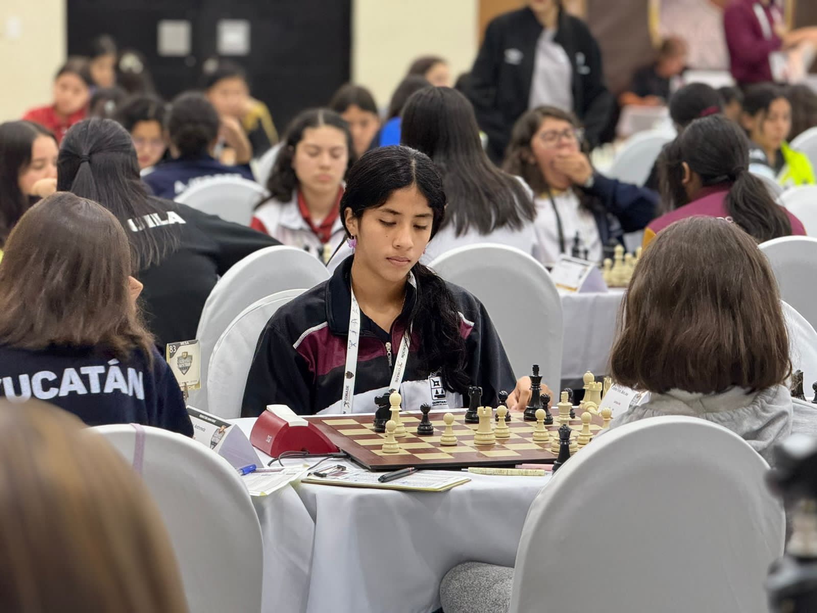 Promesas del ajedrez quintanarroense debutan en los Nacionales CONADE 2024