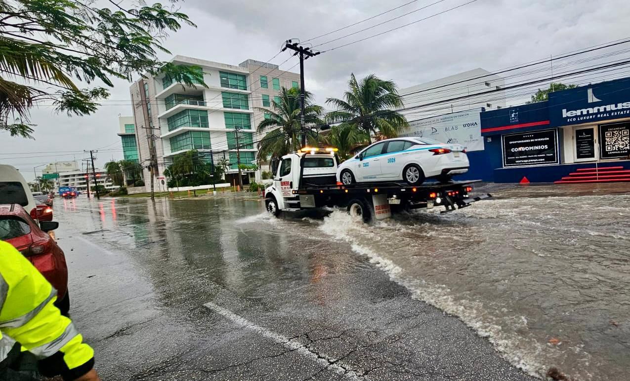 Benito Juárez refuerza operativos ante inundaciones