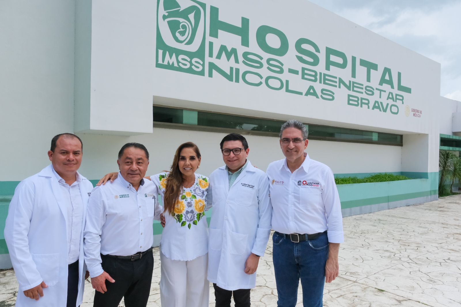 Mara Lezama supervisa servicios del Hospital IMSS Bienestar Nicolás Bravo