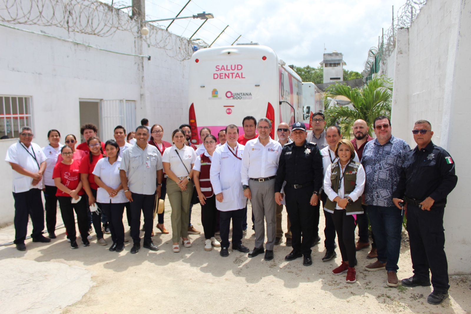 Caravanas de salud llegan al CERESO de Cancún