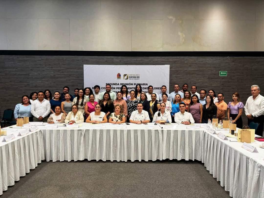 SECOES lidera reunión de contralores para fortalecer transparencia en Quintana Roo