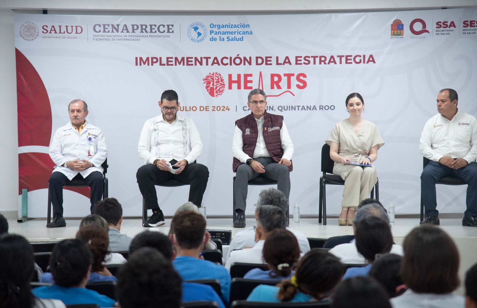 Quintana Roo adopta la estrategia Hearts de la OPS para combatir enfermedades cardiovasculares