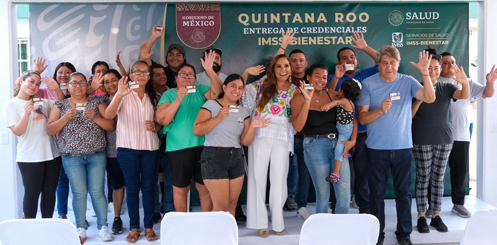 Mara Lezama inicia la entrega de credenciales del IMSS Bienestar en Quintana Roo