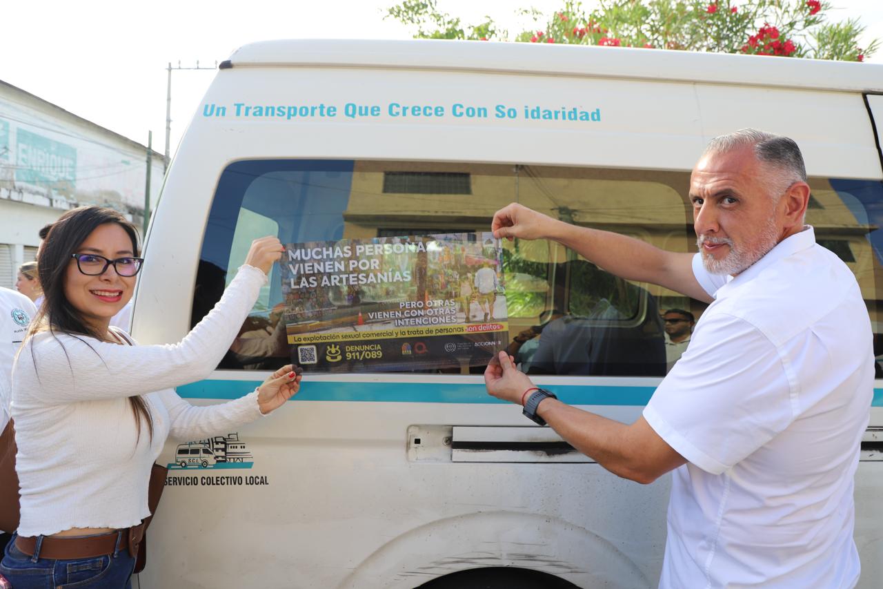 Taxistas y Gobierno de Quintana Roo: Nuevos aliados en la protección de niñas, niños y adolescentes