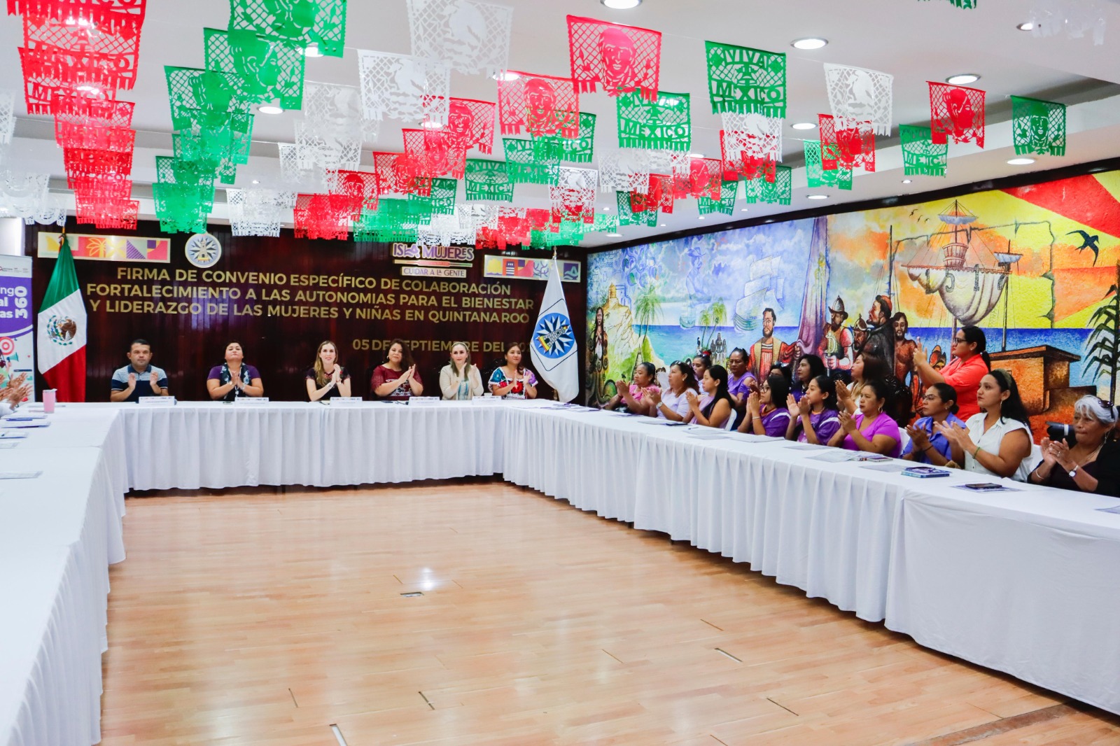 IQM y Ayuntamiento de Isla Mujeres refuerzan su compromiso por el empoderamiento femenino