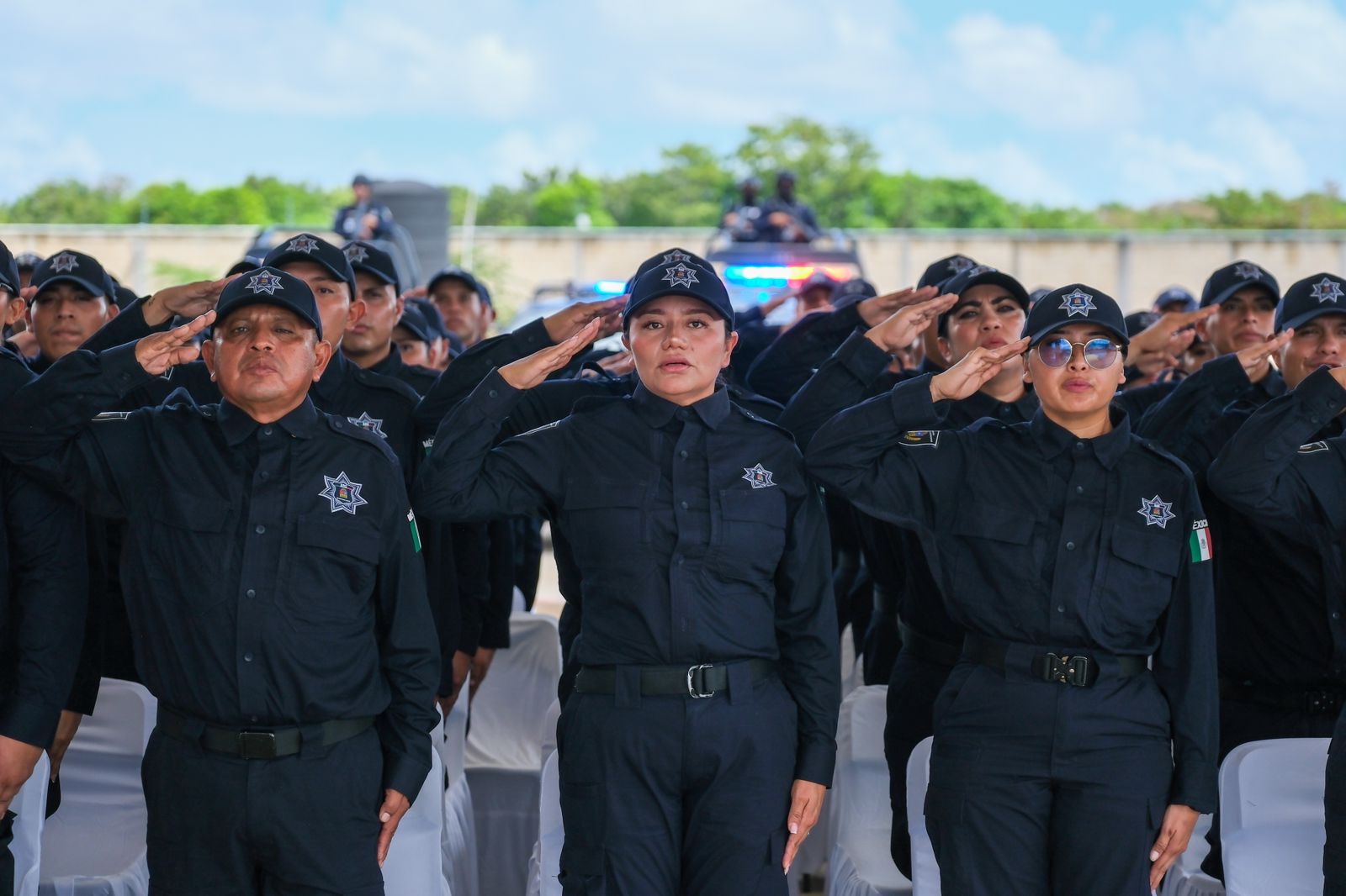 101 cadetes graduados se unen a la policía de proximidad en Quintana Roo