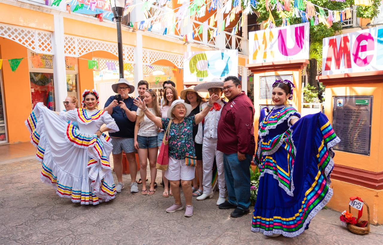 Flujo turístico Cozumel