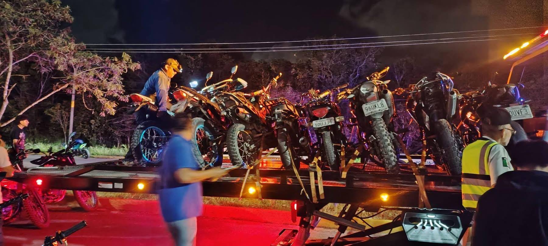 operativo contra rodadas en Cancún